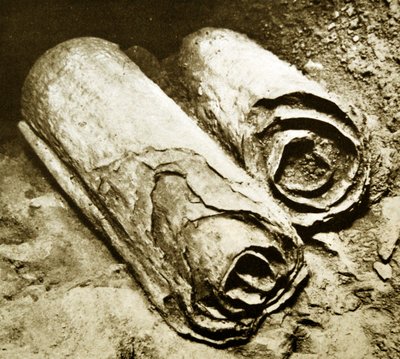 Excavación de los Rollos del Mar Muerto, 1950 de Unbekannt Unbekannt